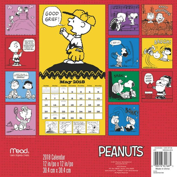 Mead Peanuts Weekly-Monthly Planner Clearance